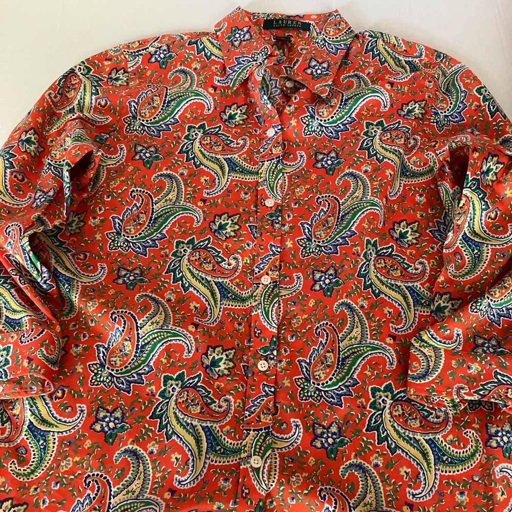 Ralph Lauren Paisley Shirt